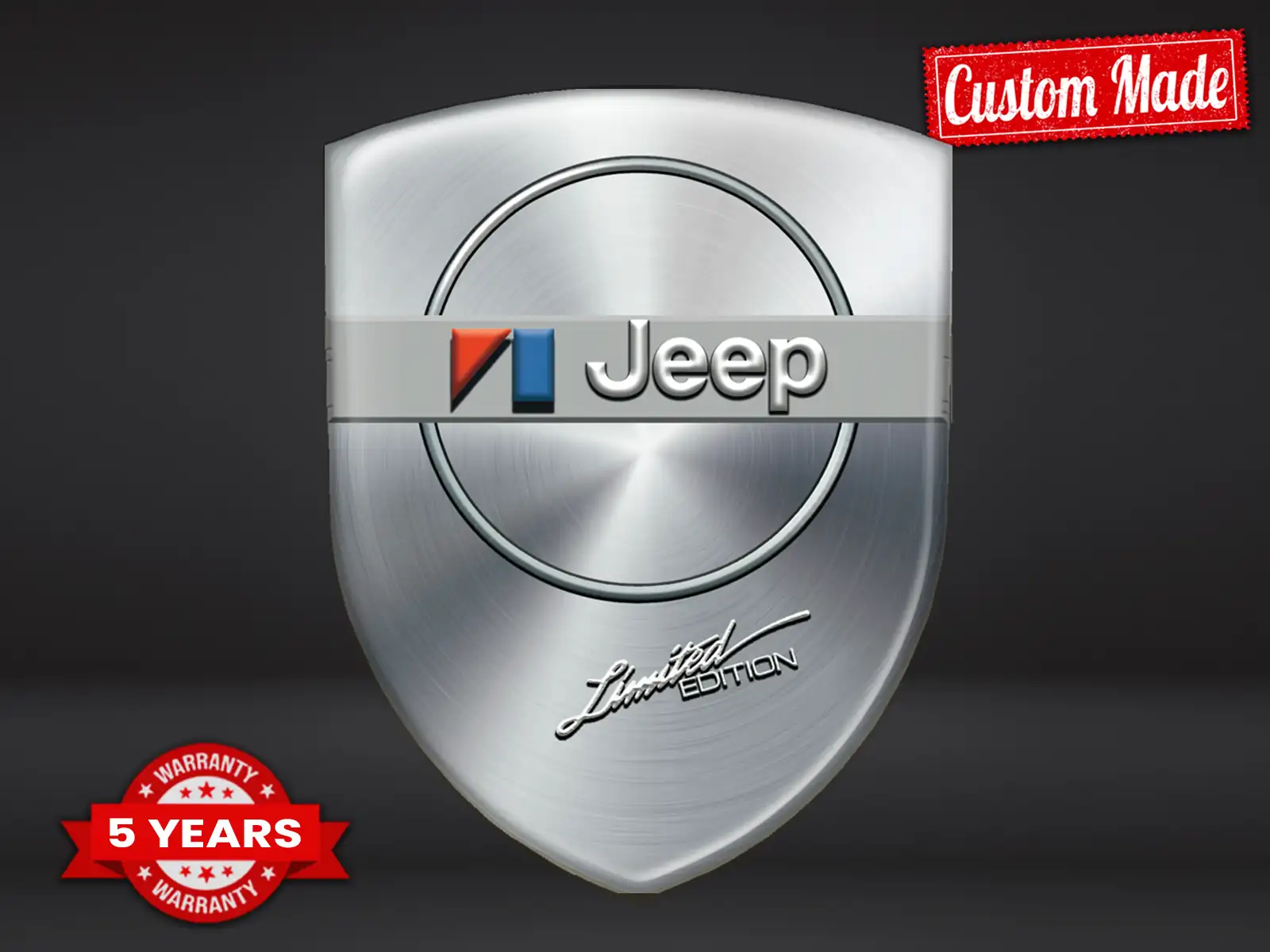 Jeep Emblema Auto Max Durevole Chic Pro Performance